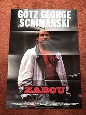 Zabou kinoplakat poster - zabou, a1