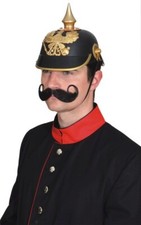 Pickelhaube Massiv Preußen Wilhelm Karneval Fasching