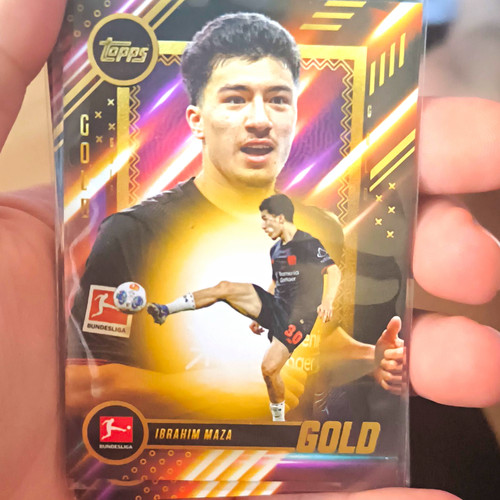 Topps bundesliga gold parallel - topps,