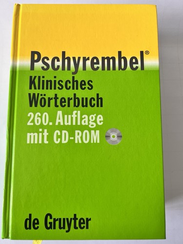 Pschyrembel klinisches - pschyrembel,