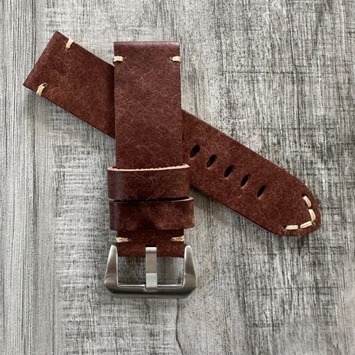 Echtleder dick brown 24mm uhr - dick,
