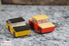 2 Pebe Mini Auto PKW Steckbausteine Stecksteine Spielzeug Klemmbausteine DDR