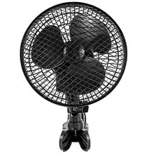 NEW Mars Hydro Clip Fan Auto-Oscillating Fan Adjustable For Grow Tent 22cm
