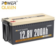 Power Queen 12V 200Ah Lithium