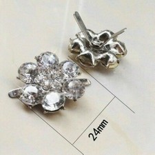 1 Paar Abnehmbare Kristall