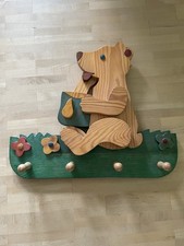 Kindergarderobe Echtholz Vintage