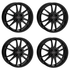 4 Alutec Felgen Monstr 6.5Jx16 ET40 4x100 SW für OPEL Adam Agila B Astra Corsa K