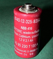 Varta 1ah nicd nickel - 1,2v/2,1ah,