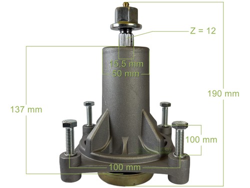 Messerspindel für husqvarna - für,