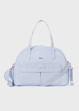 Neue & ungenutzte Mayoral Wickeltasche aus hellblauem veganen Leder, UVP 114,99€