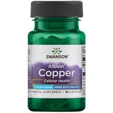 Swanson albion chelated copper - swanson,