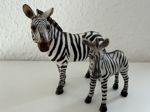 Schleich zebra familie set - zebra,