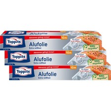 3 x TOPPITS Alufolie Extra