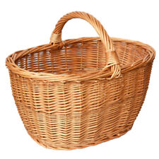 NEU! Einkaufskorb Weidenkorb Groß Autokorb Korb Korbwaren Weide Präsent KZ44