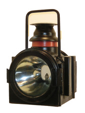 Eisenbahn Reichsbahn Bundesbahn DB Bahn Gaslampe Signallampe Scheinwerfer