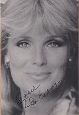 LINDA EVANS Original Autogramm signiertes Foto Top Portrait Denver Clan