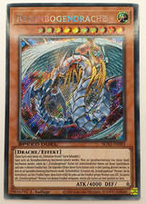 Regenbogendrache Yugioh Secret Rare Neu! 1. Auflage Kristallungeheuer Deck
