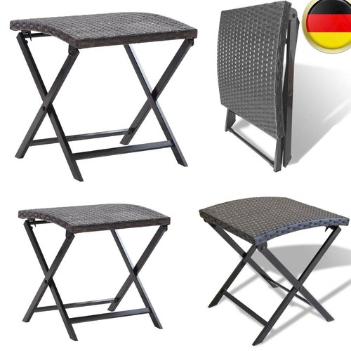 Klapphocker poly rattan - klapphocker,
