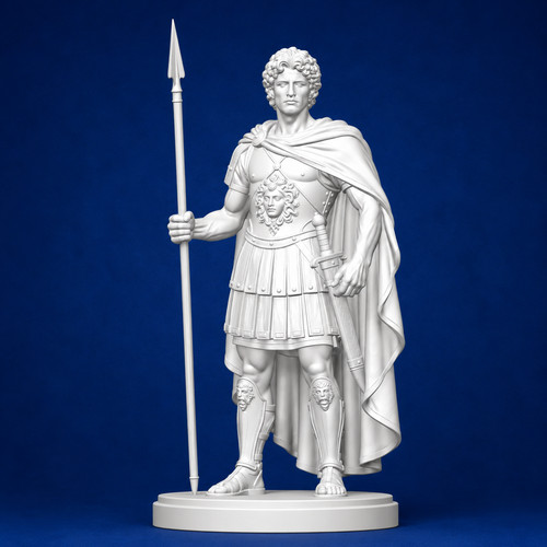 Alexander der große - große, figur