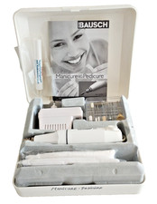 Bausch 0379P Maniküre-/Pediküregerät mit stufenloser Handregelung 9 Aufsätze