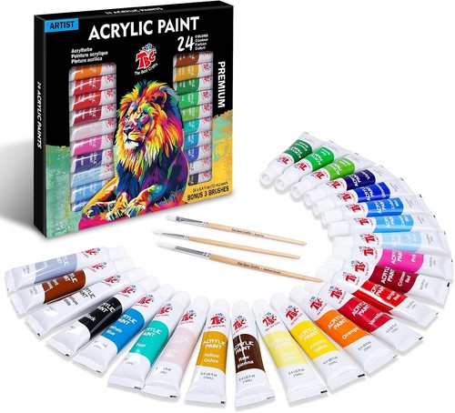 Acrylfarben set farben 12ml - acrylfarben,