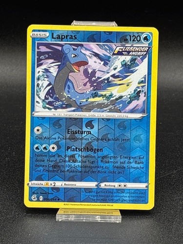 Lapras reverse holo tcg - holo,