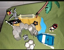 Playmobil 4139 Pirateninsel + Zubehör