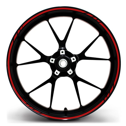 Felgenrandaufkleber rot - gp,