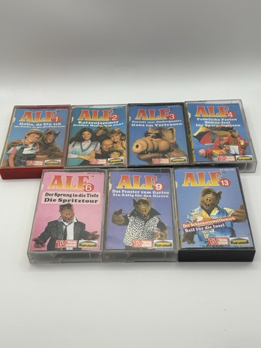 Alf kassetten mc hörspiel - kassetten,
