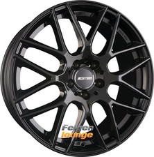 4x GMP Italia BERGHEM Glossy Black 9x19 ET35 5x112 Alufelgen 19 Zoll
