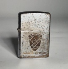 Original Vintage Zippo Vietnam 1967  Cannoners NCO/EM Club 1067