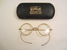 RUNDE NICKELBRILLE BRILLE