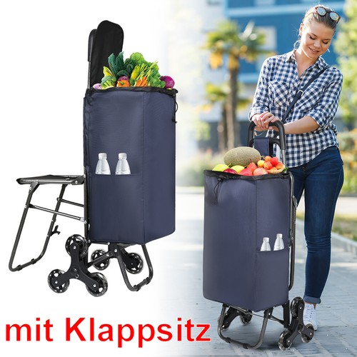 Einkaufstrolley klappsitz
