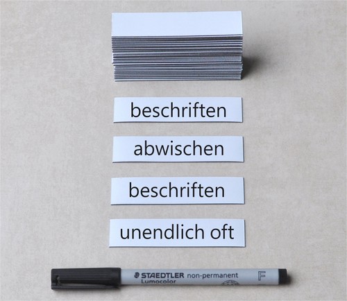 Magnetstreifen beschreibbar - 50,