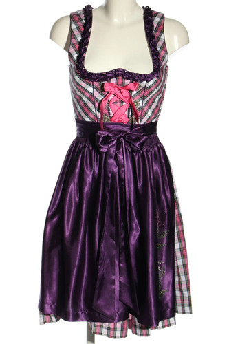 Country line dirndl pink - line,