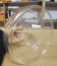 Käseglocke - Deckel aus Glas - Kuchenabdeckung Durchmesser: 22 cm - Unbeschädigt