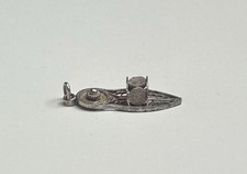 Halsketten Anhänger Schuh Sandale Orient  Vintage ? Antik ? 835 Silber