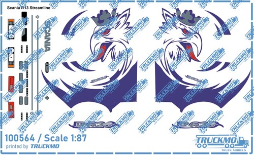 Truckmo decals scania r13 - truckmo,