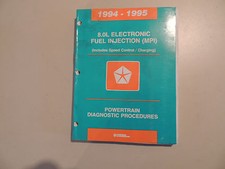 . Manual diagnostic Diagnose Werkstatthandbuch Dodge Ram Pickup 8.0L 1994-1995