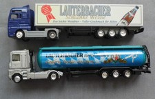 2 Bier-Trucks -  MAN F2000 + Renault Magnum  - Lauterbacher Bierspezialitäten