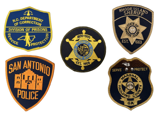 Police patch usa polizei - us,