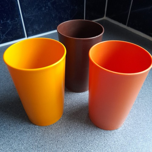 Vintage tupperware becher - x, 3