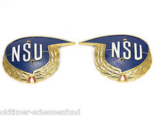 NSU Tankemblem ein Paar