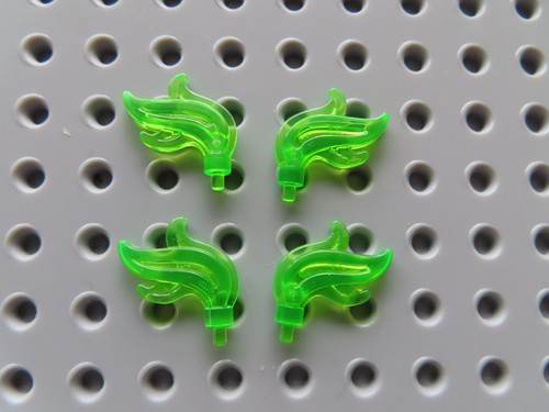 Lego hutfeder flamme - x,