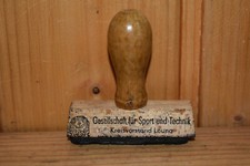 Original Alter Stempel DDR VEB