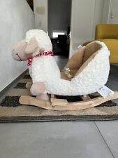 Bieco Plüsch Schaukeltier Schaf