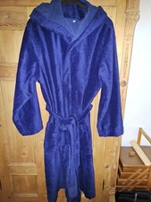 flauschiger Bademantel Herren Bugatti Gr. XXL blau