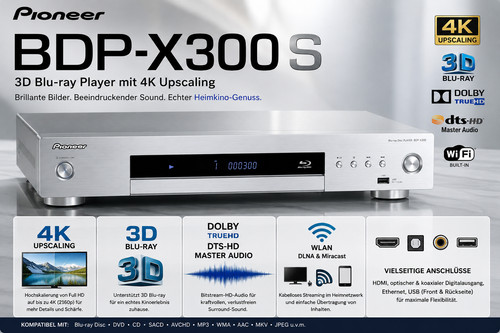 Pioneer bdp x300 s - |, bdp-x300