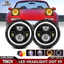 2X 7 Zoll LED Scheinwerfer