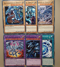 Blauäugiger W. Drache Karten